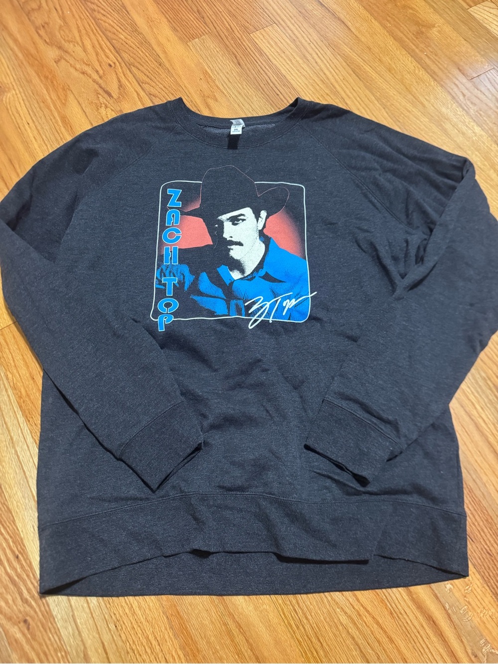 Zach Top Grey Crewneck